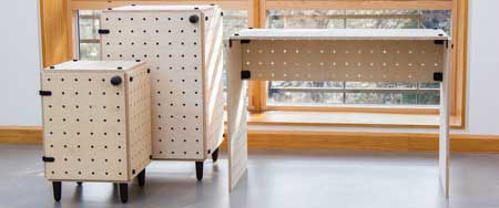 創意積木式家具?櫥柜衣柜隨意拼裝和拆卸