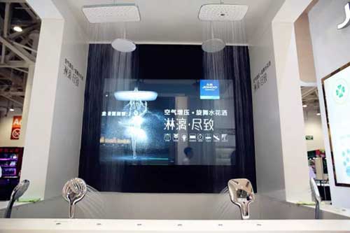 九牧攜“高大上”展館驚艷亮相第十九屆投洽會 九牧攜“高大上”展館驚艷亮相第十九屆投洽會