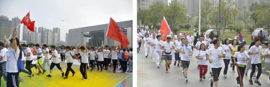 紀念紅軍長征，嘉寶莉漆公益彩跑撫州舉行