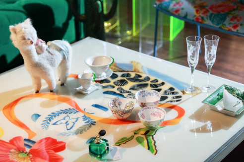 發藍家居新品發布會在法蘭絨家居+咖啡舉行 發藍家居新品發布會在法蘭絨家居+咖啡舉行