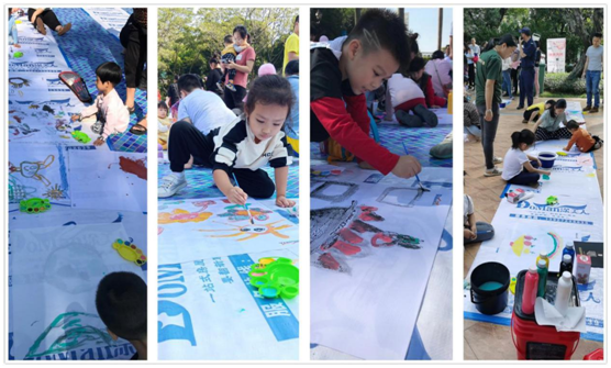 健康又好玩，潤立抗病毒水漆涂鴉比賽火爆碧桂園社區