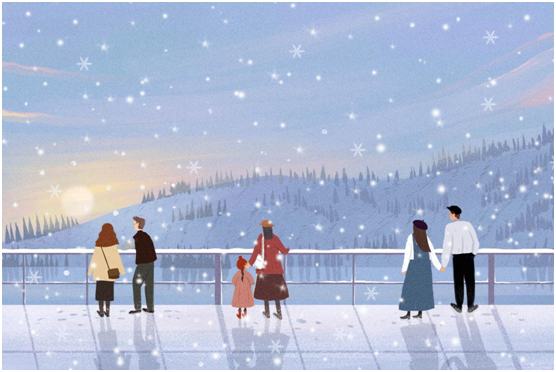 小雪時節 我想和你一起看大明照明的“雪”